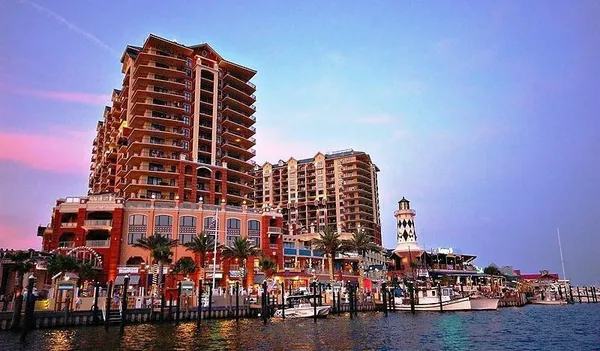 a view of building with outdoor space