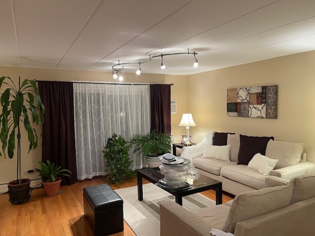 158 East Bailey Road, Unit F Naperville, IL 60565 - Photo 2 of 11 a living room with furniture potted plant and a window