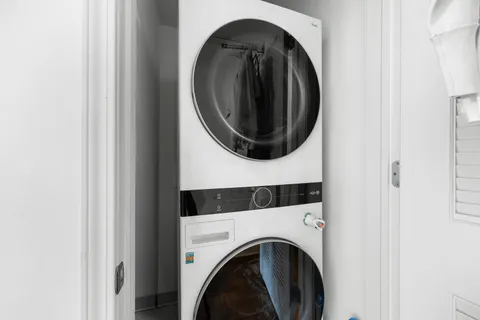 a view of city with tall buildings