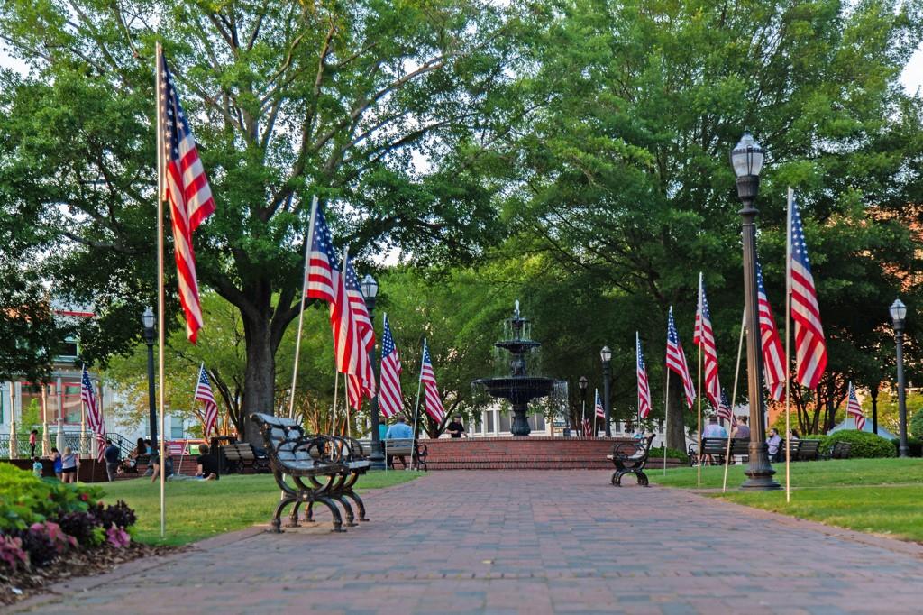 402 Prosper Circle, Unit 102 Marietta, GA 30060 - Photo 59 of 72 a view of a park with large trees