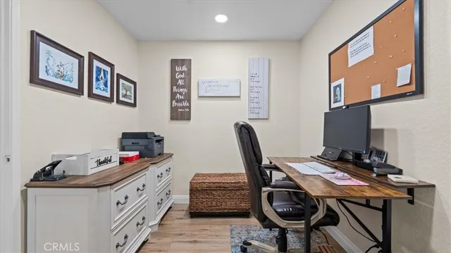 a view of a balcony with chairs