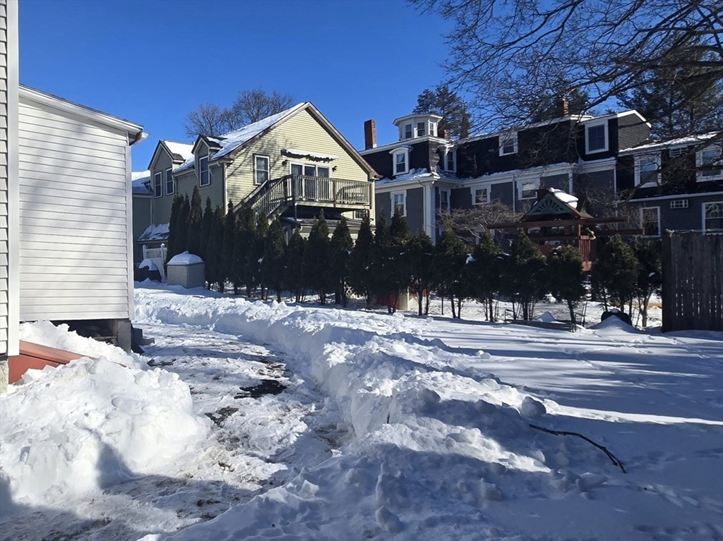 8 Curve Street Newton, MA 02465 - Photo 5 of 6 a view of a town with large trees