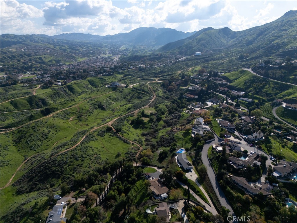 0 Thompson Drive Grand Terrace, CA 92313 - Photo 6 of 16 an aerial view of residential house with green space