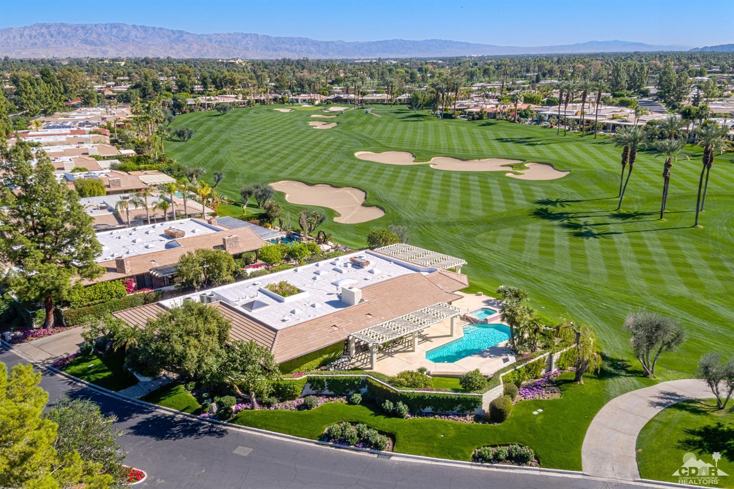 24 Johnar Boulevard Rancho Mirage, CA 92270 - Photo 22 of 26 an aerial view of a houses with outdoor space and lake view