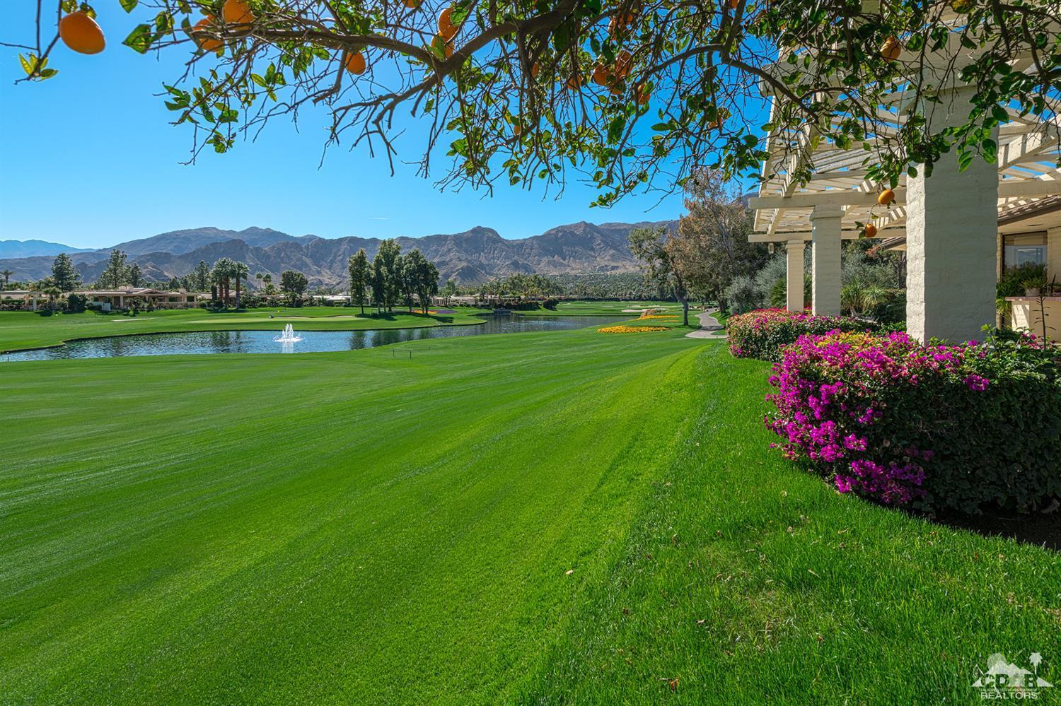 24 Johnar Boulevard Rancho Mirage, CA 92270 - Photo 5 of 26 a view of a garden with a tree in front of it
