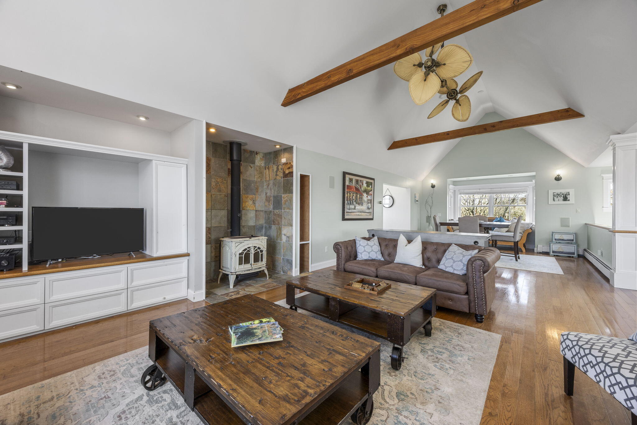 22 Bay View Road Truro, MA 02666 - Photo 25 of 76 LR with Wood Fireplace