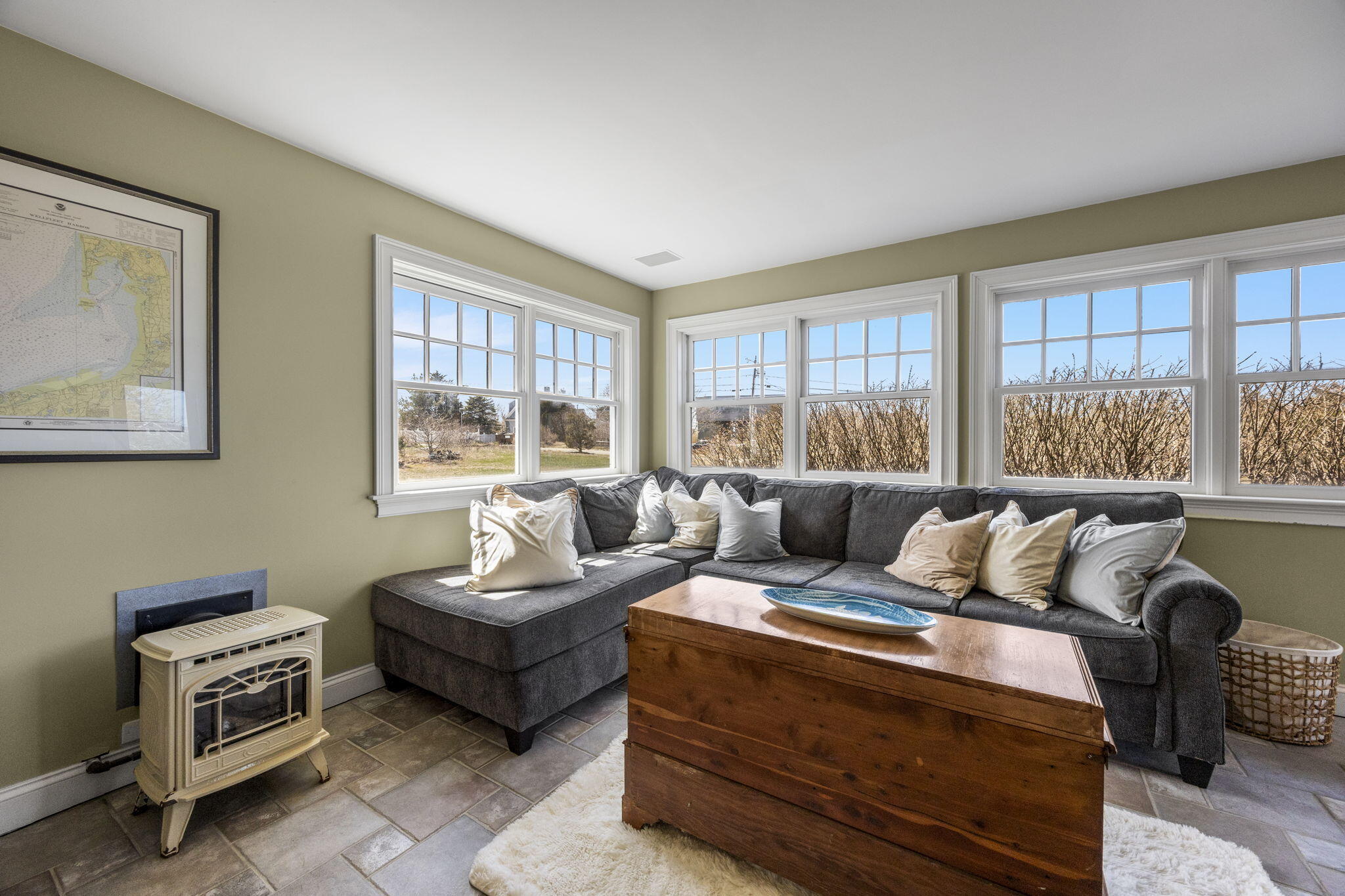 22 Bay View Road Truro, MA 02666 - Photo 34 of 76 4 season room with propane FP