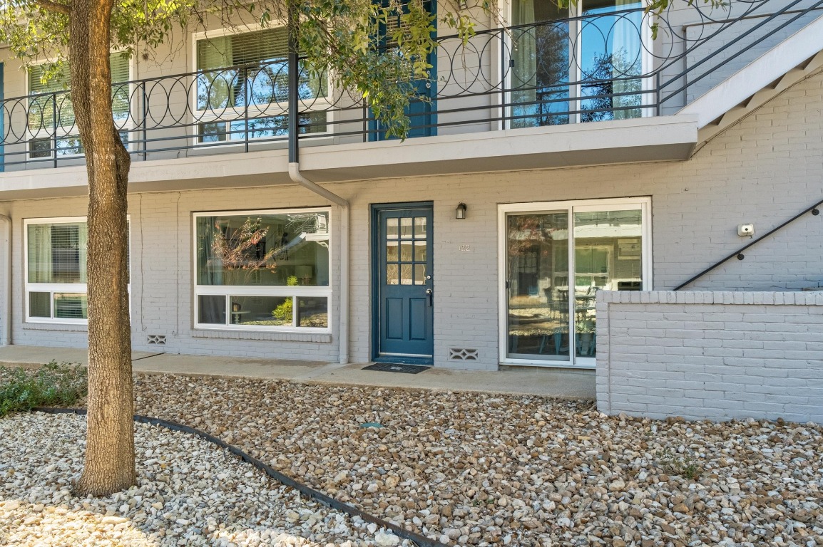 1210 Windsor Road, Unit 122 Austin, TX 78703 - Photo 24 of 24 Property entrance featuring brick siding