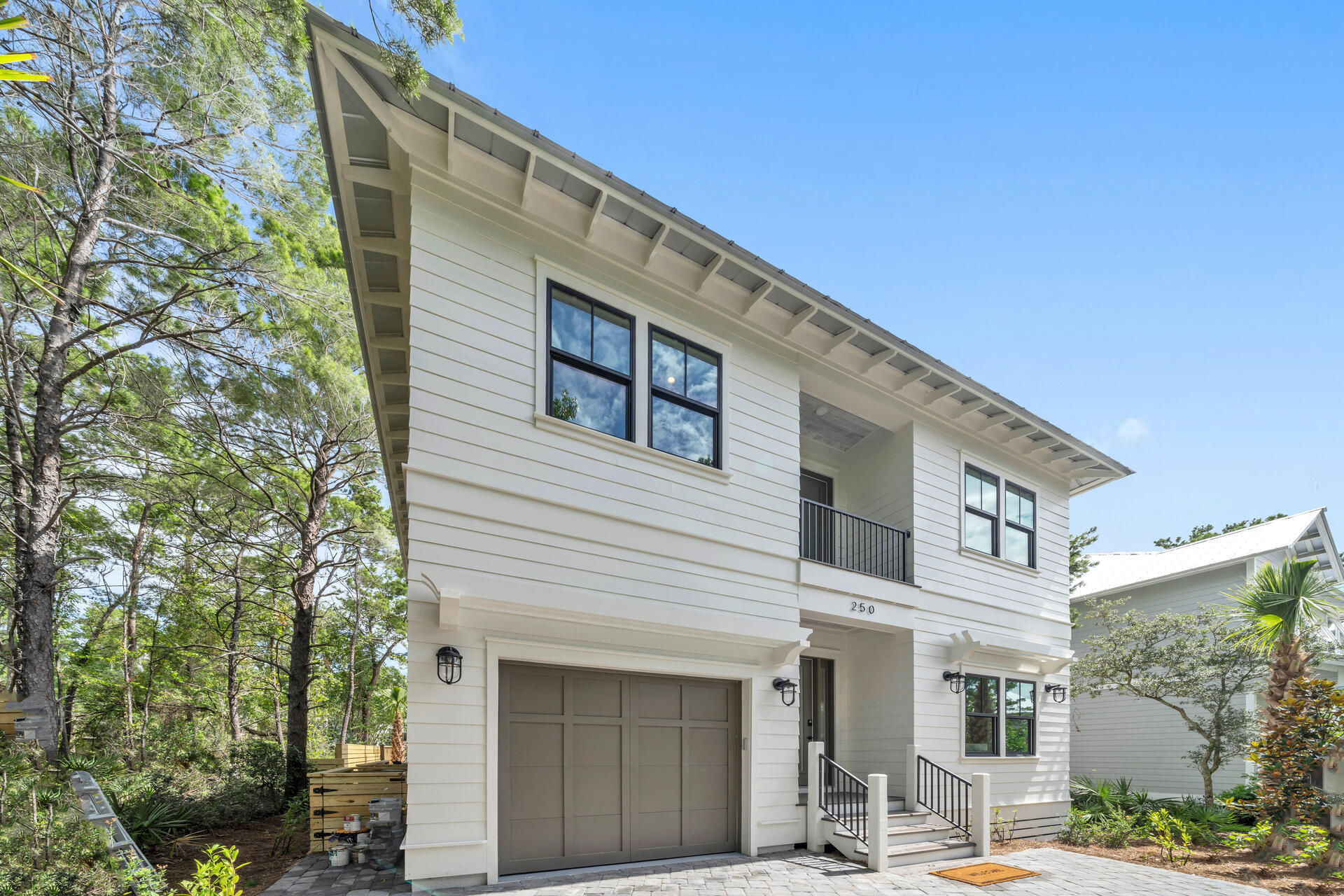 250 Grande Pointe Cir Inlet Beach Inlet Beach, FL 32461 - Photo 2 of 48 a front view of a house with a tree