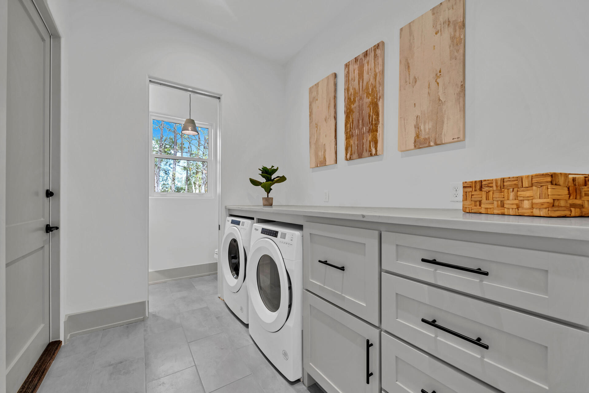 250 Grande Pointe Cir Inlet Beach Inlet Beach, FL 32461 - Photo 21 of 48 a utility room with dryer and washer