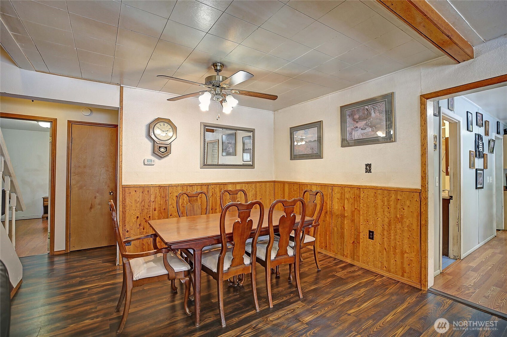 39729 State Rte 530 Northeast Arlington, WA 98223 - Photo 9 of 40 a view of a dining area with furniture and a large window