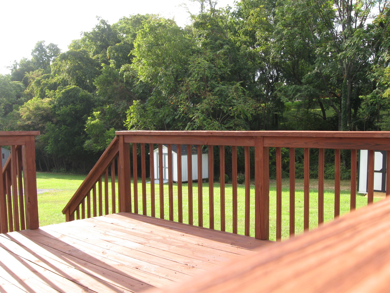 1116 Mountain View Road Vinton, VA 24179 - Photo 12 of 12 a view of balcony with wooden floor and fence