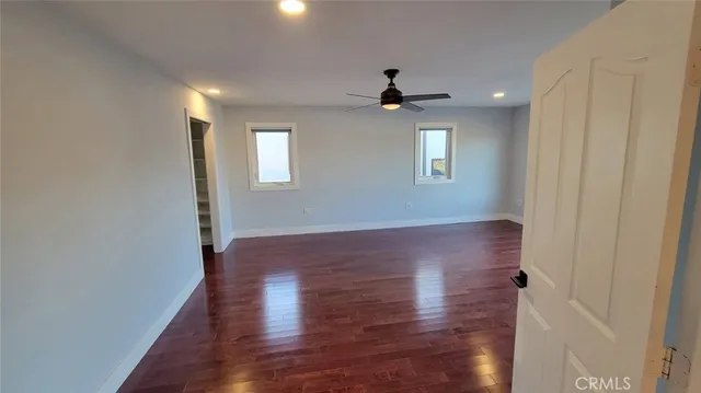 a front door view with a outdoor space