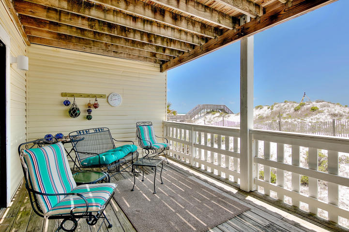 228 Walton Magnolia Lane, Unit 2 Inlet Beach, FL 32461 - Photo 6 of 27 Balcony facing the Gulf