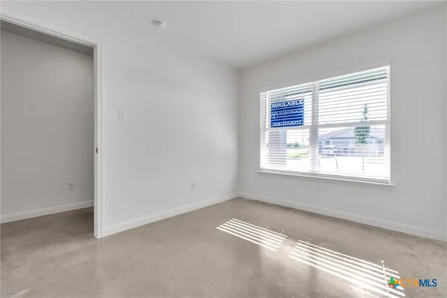 a view of room with window