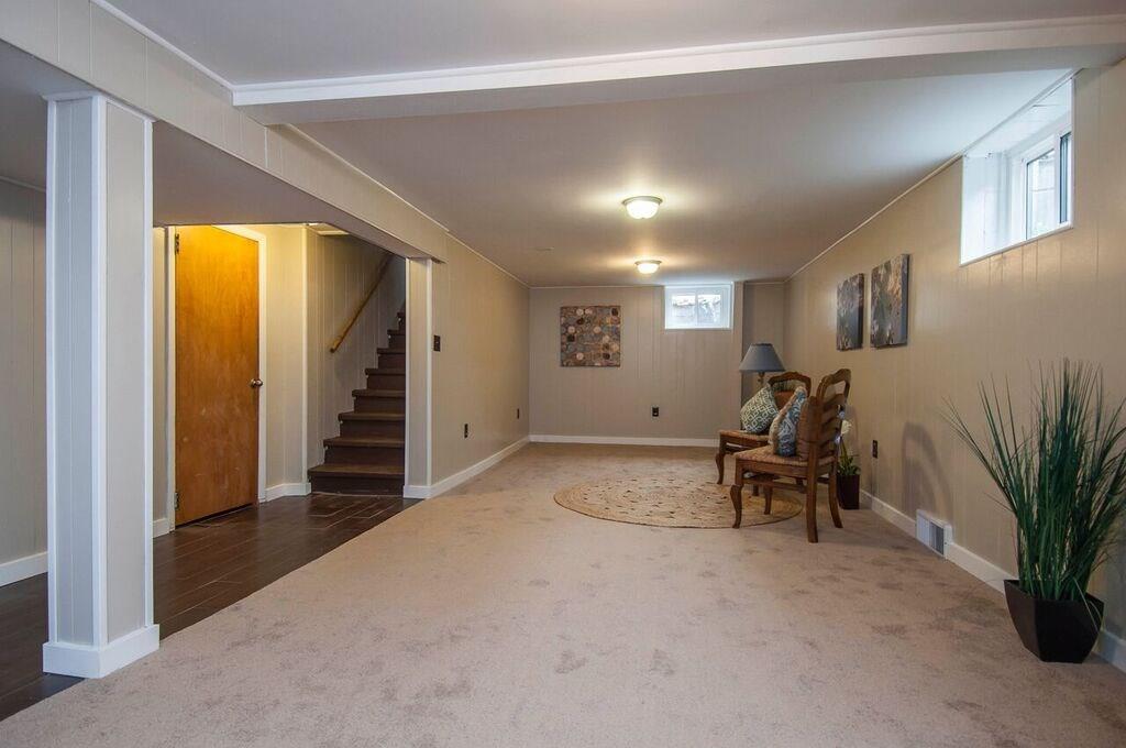 1327 Freeport Road Pittsburgh, PA 15238 - Photo 21 of 25 On the lower level, the large finished game room provides plenty of additional living space.