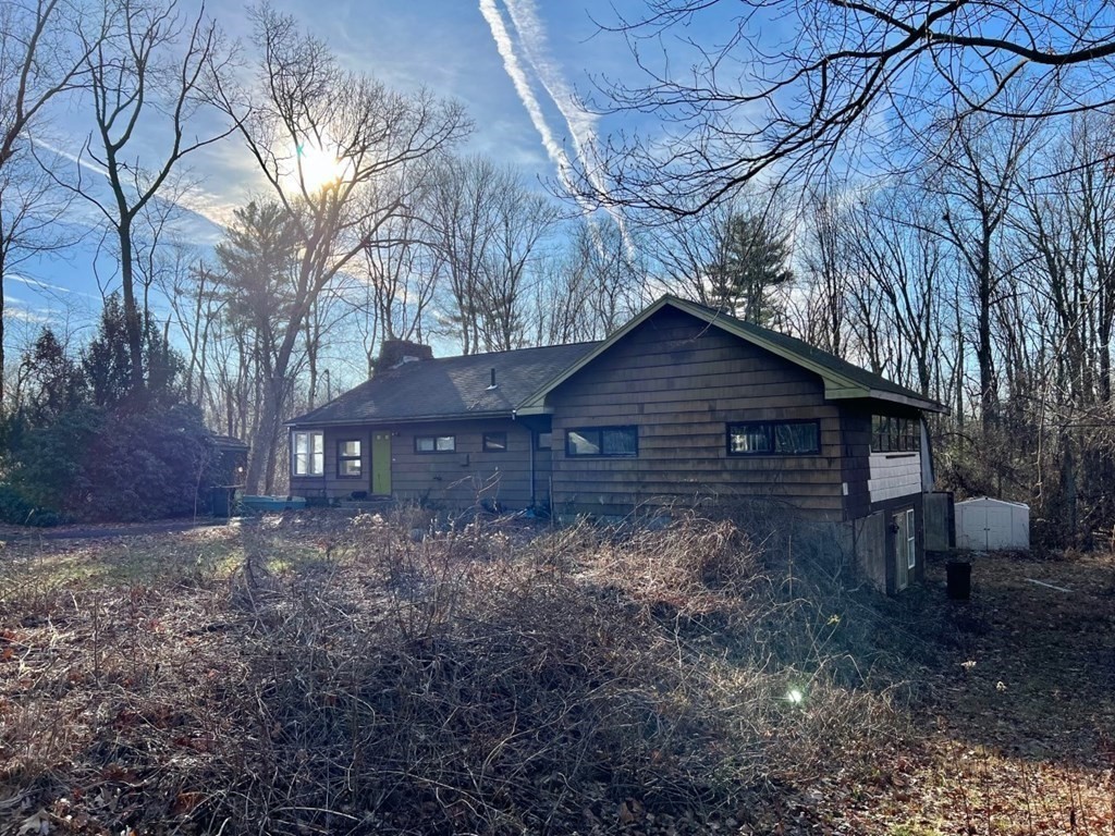224 Three Rivers Road Wilbraham, MA 01095 - Photo 6 of 6 a backyard of a house with lots of green space