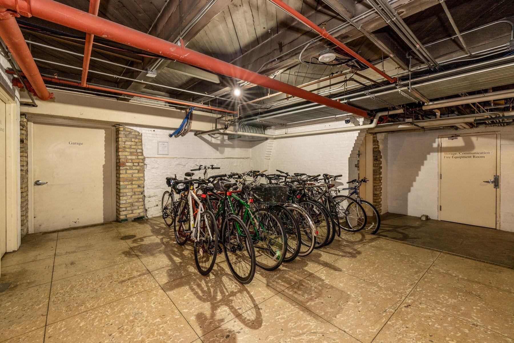 904 East Pearson Street, Unit 501 Milwaukee, WI 53202 - Photo 23 of 31 Convenient Bike Storage