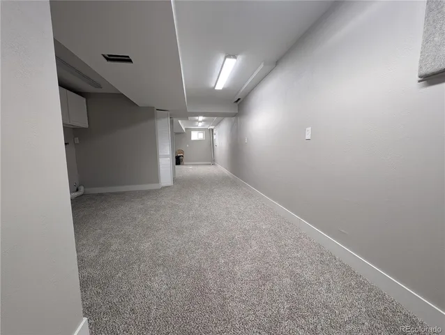 a view of empty room