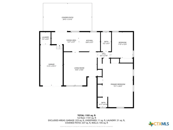 $159,500 | 416 Cardinal Avenue, Killeen, TX 76541