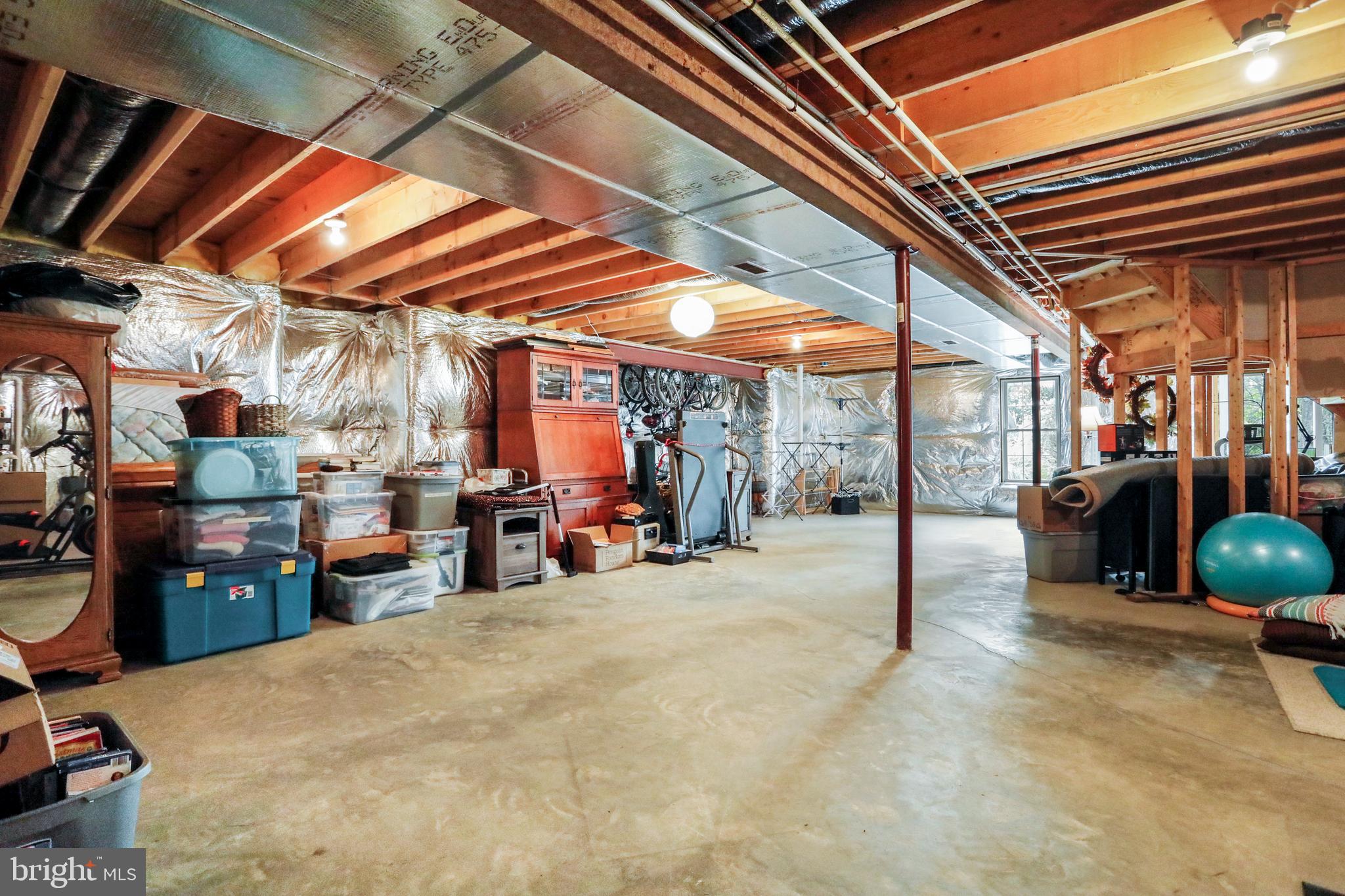 747 Ridge Road Finksburg, MD 21048 - Photo 53 of 67 Sprawling Unfinished Basement