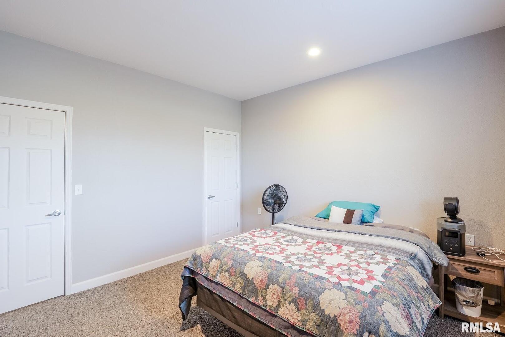 0 Bolen Store Road Thompsonville, IL 62890 - Photo 22 of 52 a bedroom with a bed and a closet
