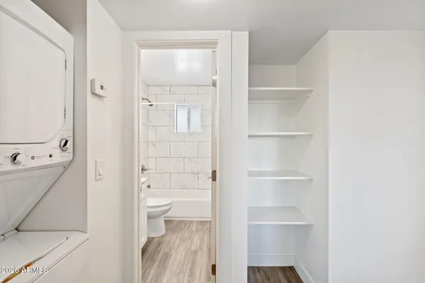 a view of bathroom with a toilet