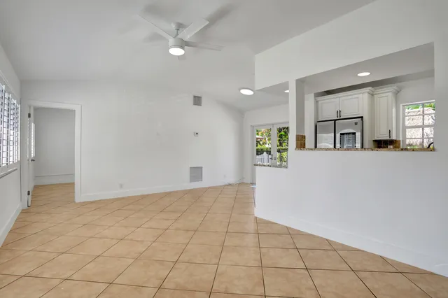 a view of an empty room with window