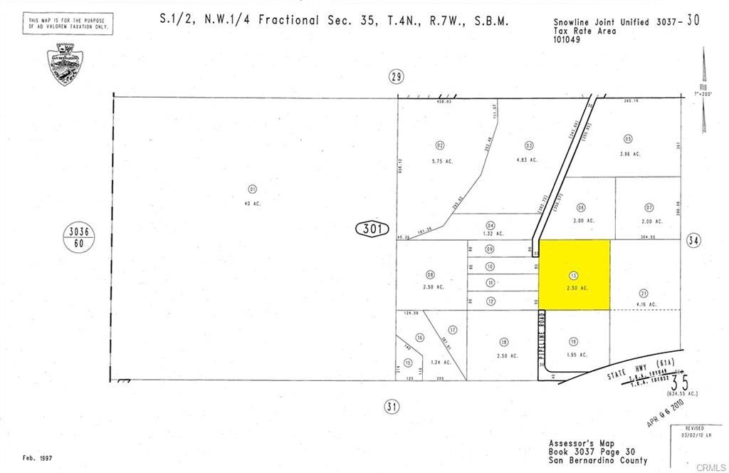 0 Pipeline Road Pinon Hills, CA 92372 - Photo 1 of 1 Gallery Image 1