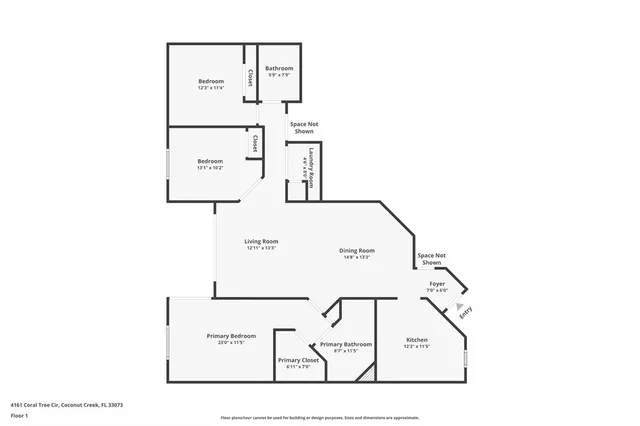 $274,900 | 4161 Coral Tree Circle, Unit 261, Coconut Creek, FL 33073