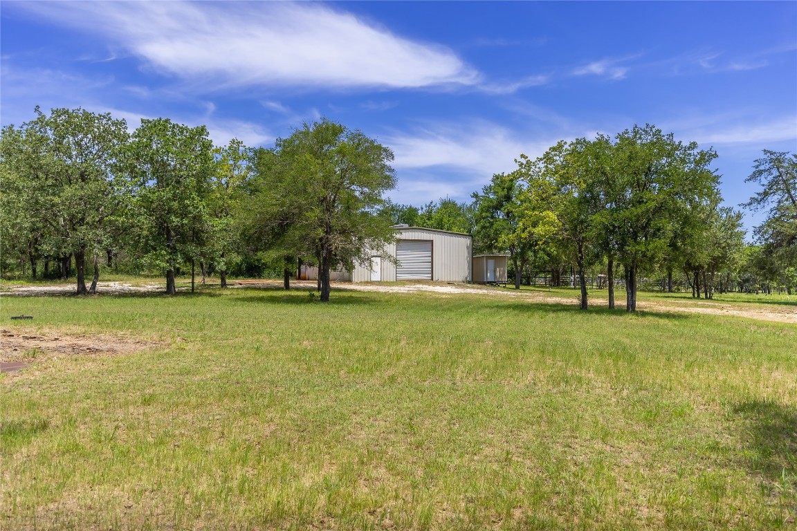 7502 Wells Trace Manor, TX 78653 - Photo 9 of 31 a view of a trees in front of a house with a yard