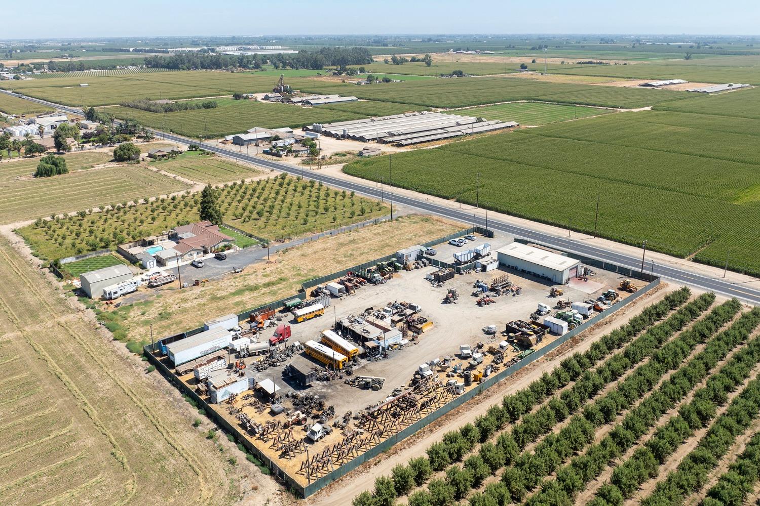 7831 Crows Landing Road Ceres, CA 95307 - Photo 4 of 23 an aerial view of a city