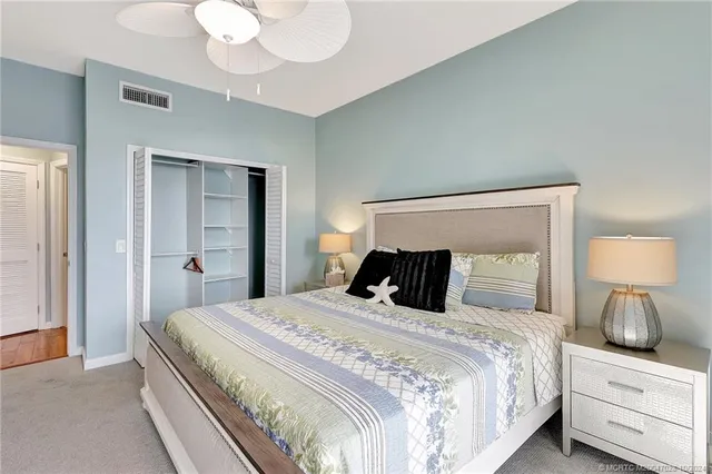 a view of a hallway with workspace