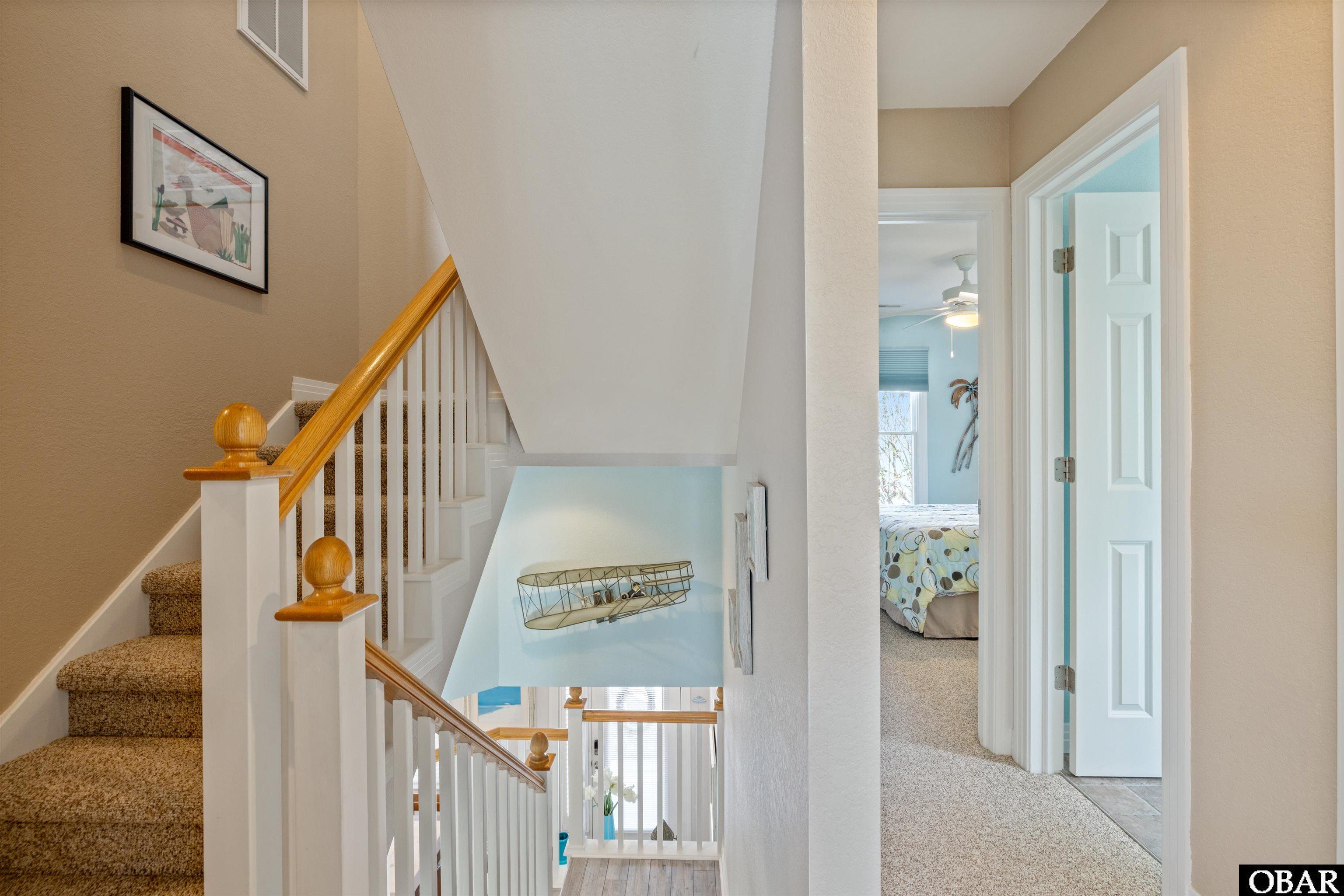 1332 Devonshire Road, Unit 24 Kill Devil Hills, NC 27948 - Photo 18 of 50 Stairway to 2nd floor