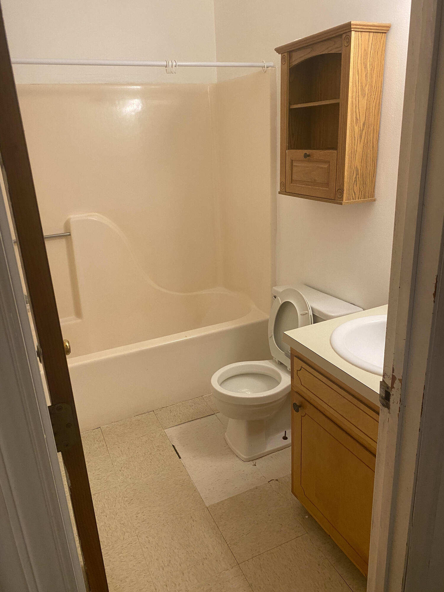 216 Hilltop Drive, Unit 5 Collinsville, VA 24078 - Photo 5 of 7 a bathroom with a toilet and a shower