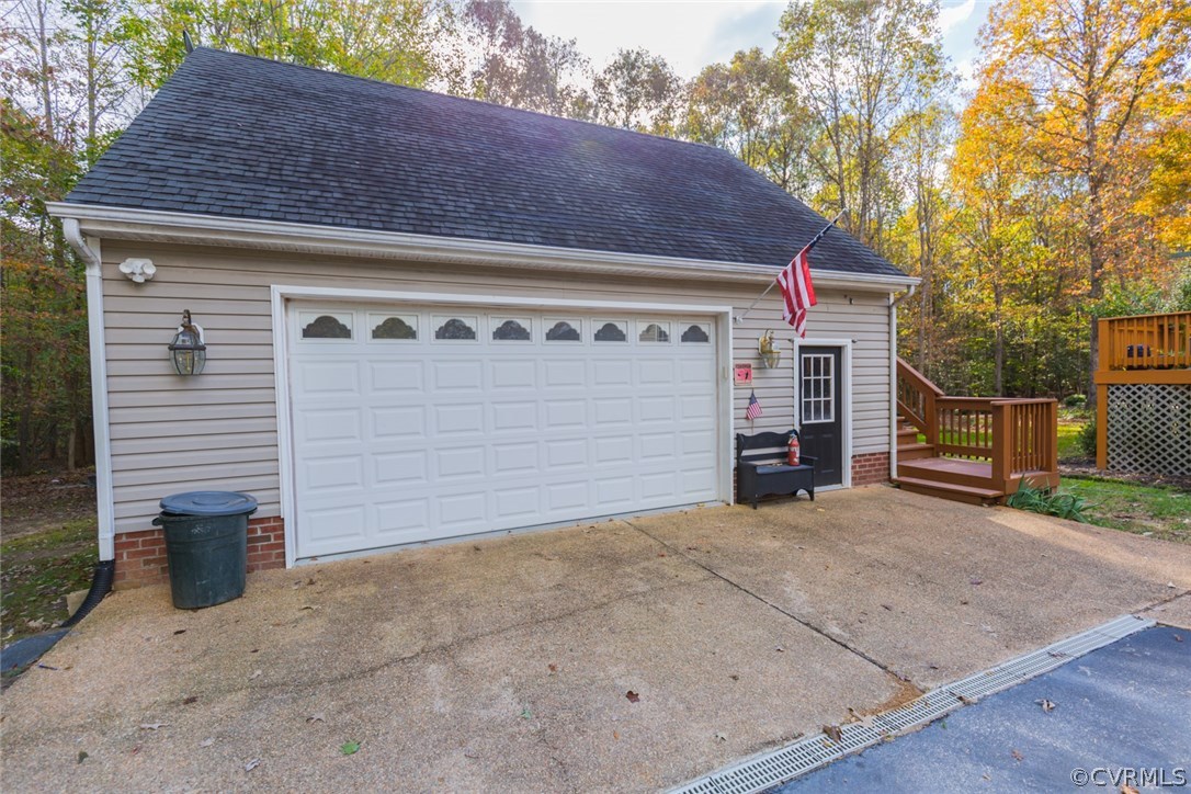 7157 Hughes Road Sandston, VA 23150 - Photo 42 of 47 Garage. Great 2.5 car garage that has been insulat