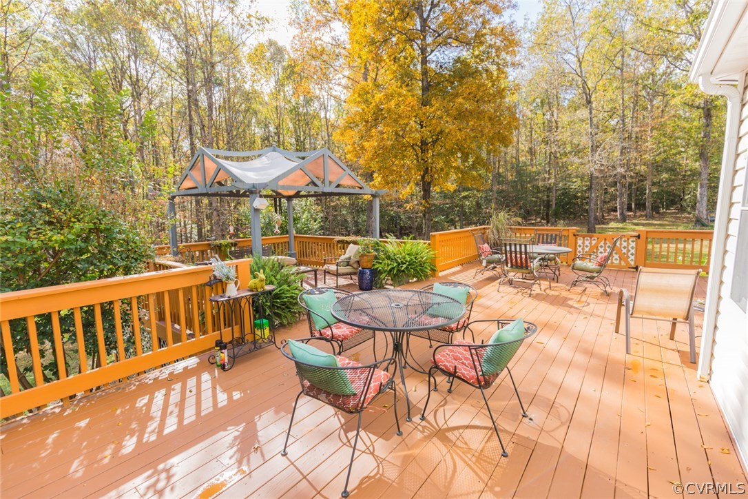 7157 Hughes Road Sandston, VA 23150 - Photo 44 of 47 Deck. The possibilities are endless. This a very w