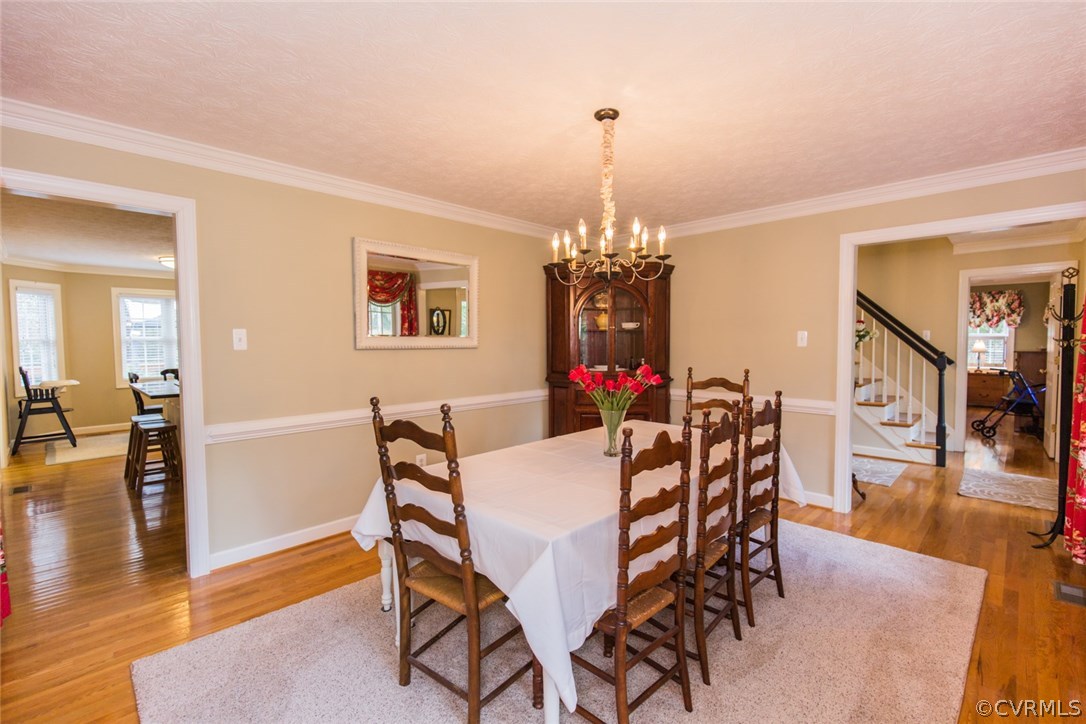 7157 Hughes Road Sandston, VA 23150 - Photo 8 of 47 Formal Dining Room from another angle, showing acc