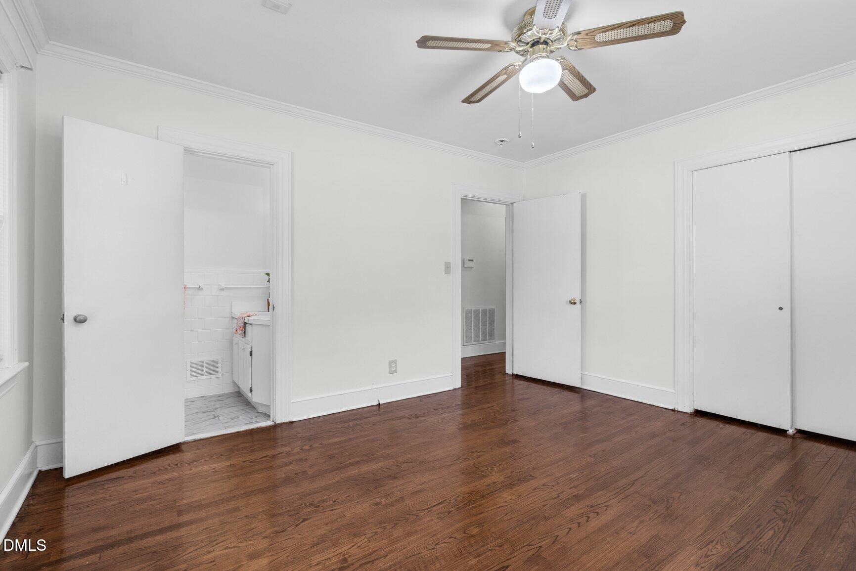 902 Treemont Road Northwest Wilson, NC 27896 - Photo 30 of 43 wooden floor in an empty room