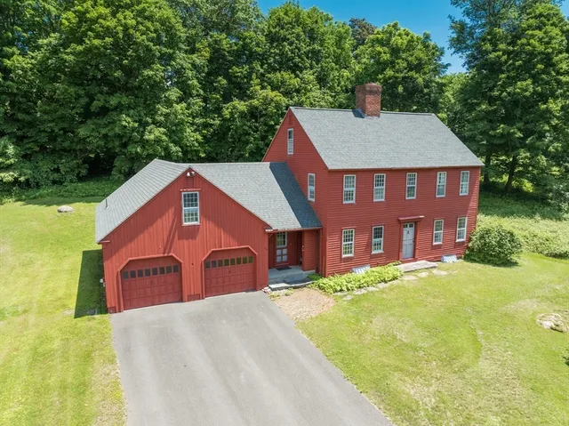 a view of a house with a outdoor space