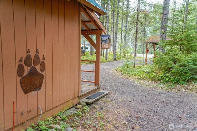 a view of outdoor space and yard