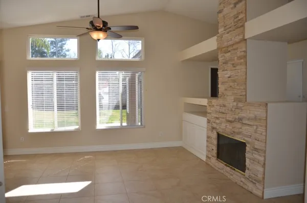 a view of livingroom and window