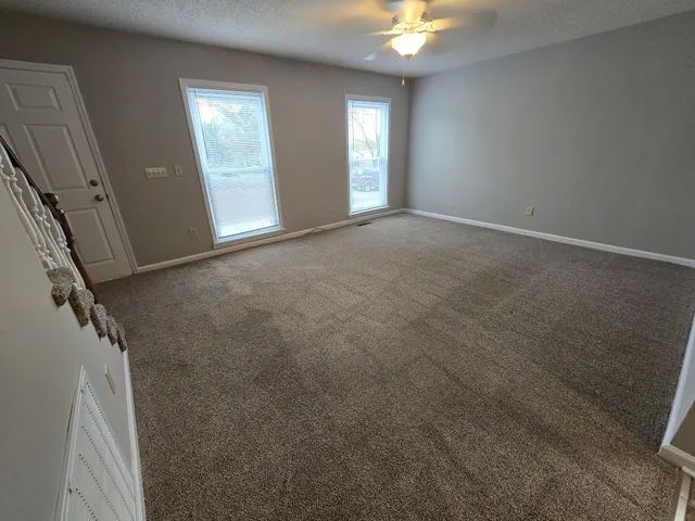 a view of empty room with window