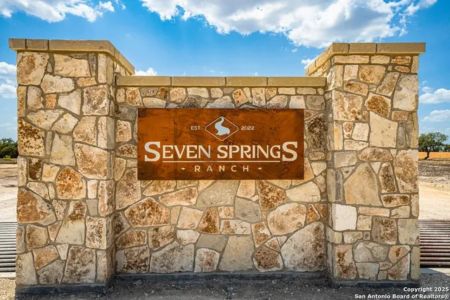 a sign on the side of building