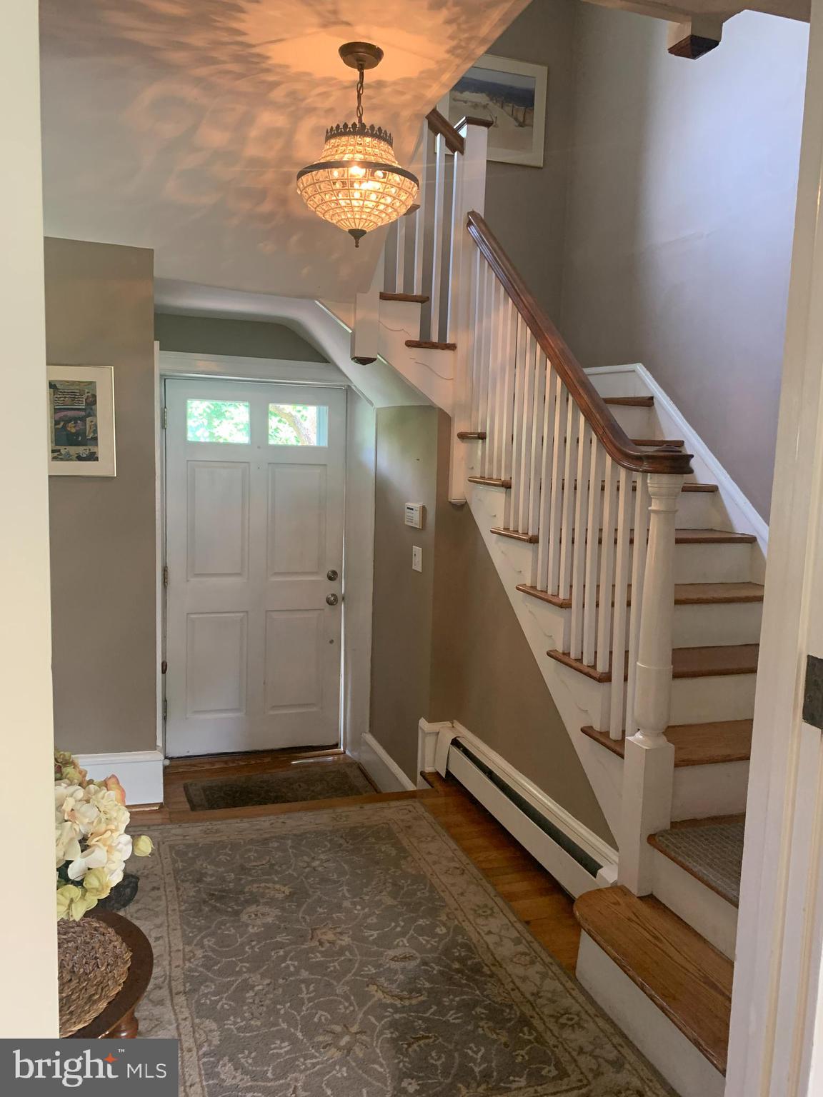 65 South Rolling Road Springfield, PA 19064 - Photo 16 of 70 Entry Foyer & turned staircase