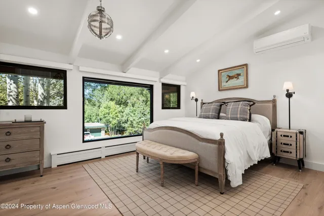 a view of a livingroom with furniture and garage