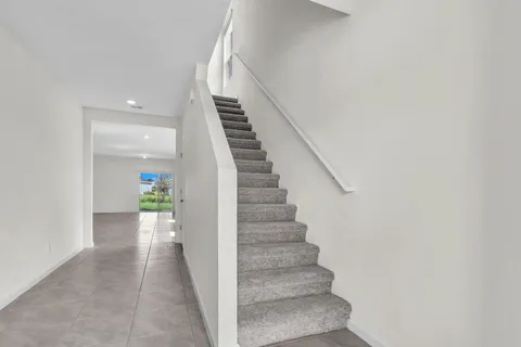 a view of entryway and hall