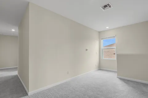 a view of empty room