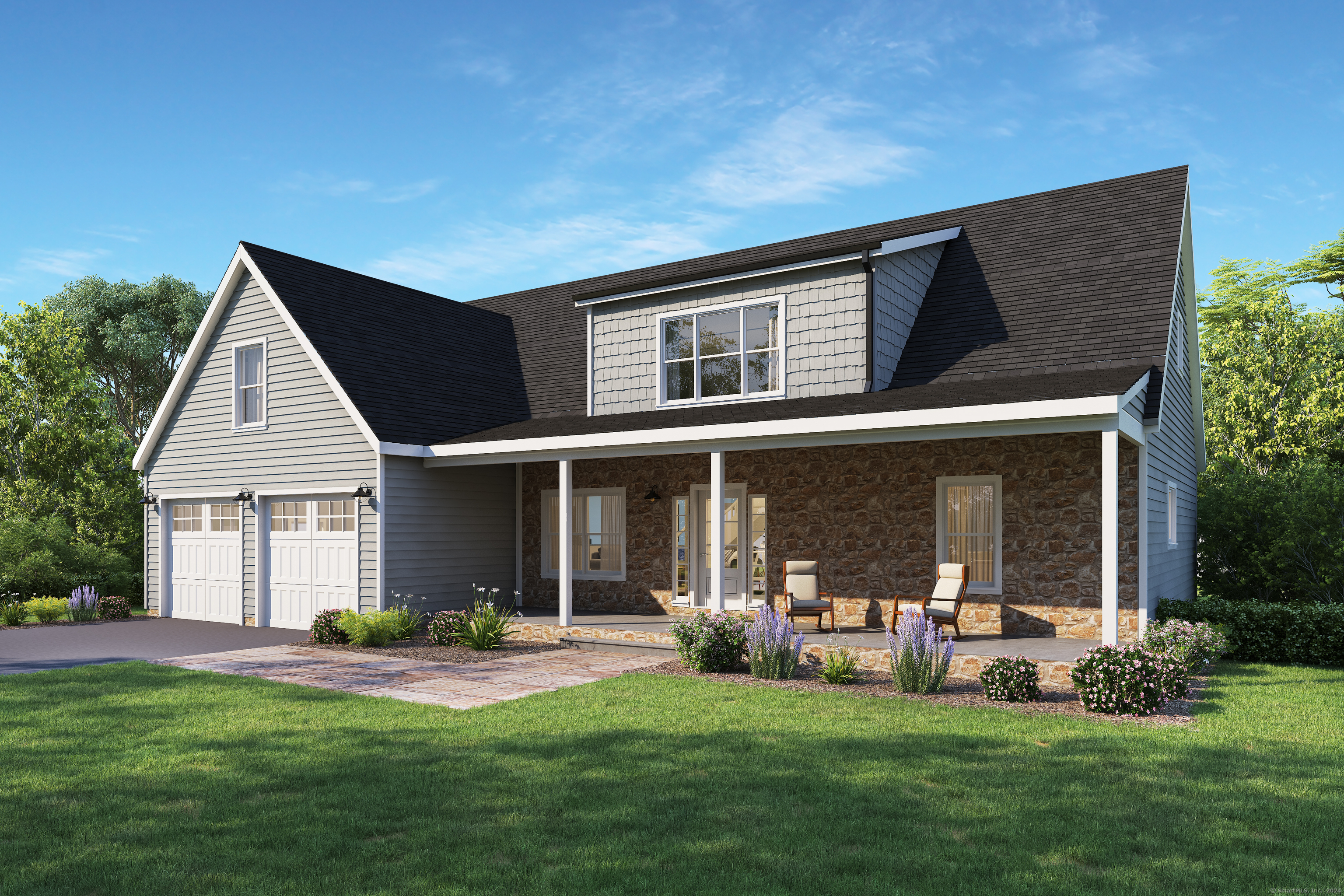 29 Harness Way Granby, CT 06035 - Photo 1 of 1 a front view of house with yard barbeque and outdoor seating