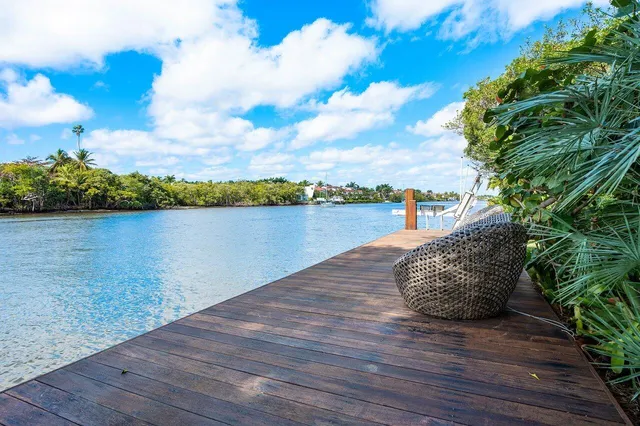 a outdoor space with patio furniture